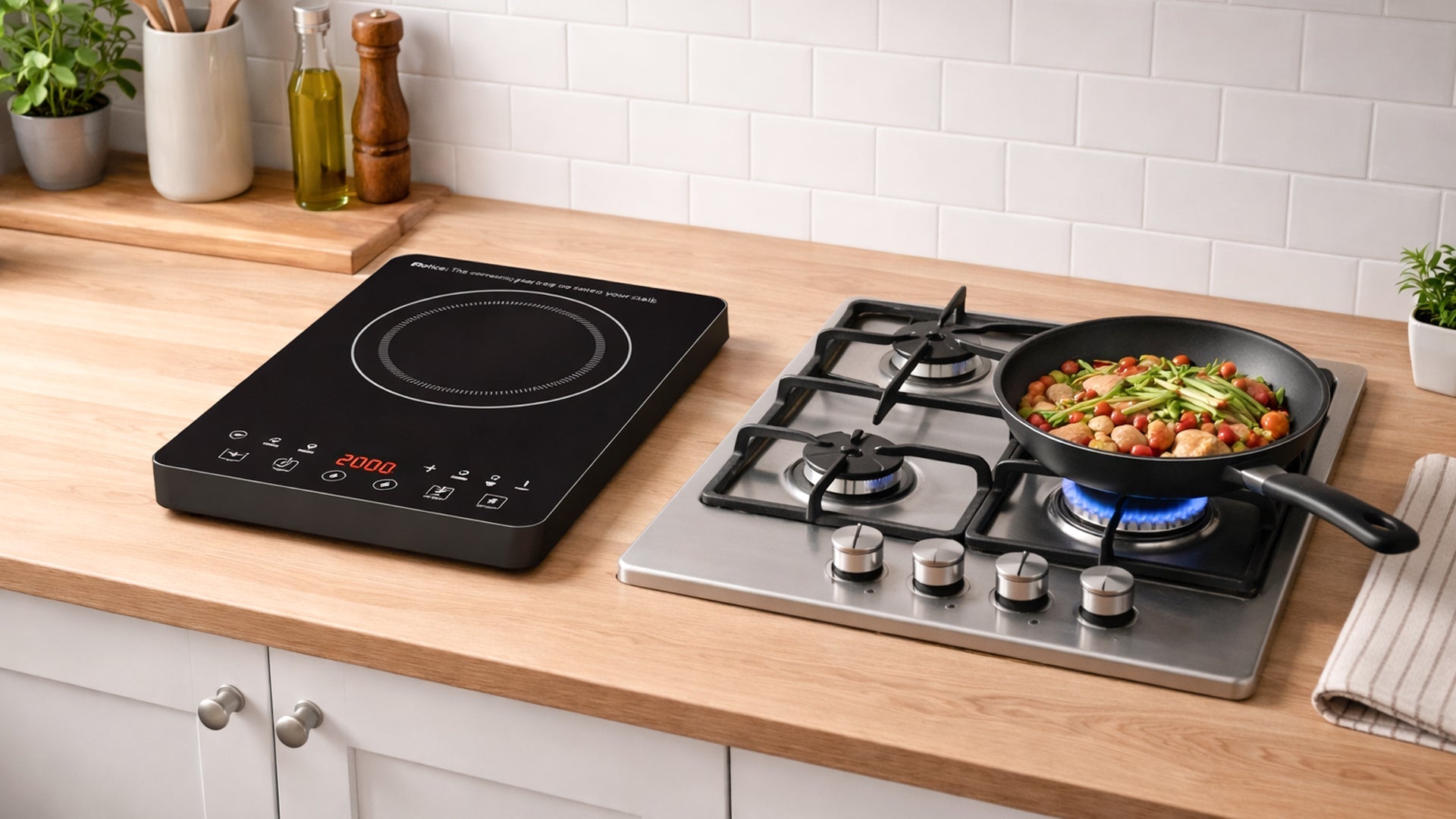 Double Induction Hob vs Gas Stove: Which is Better?