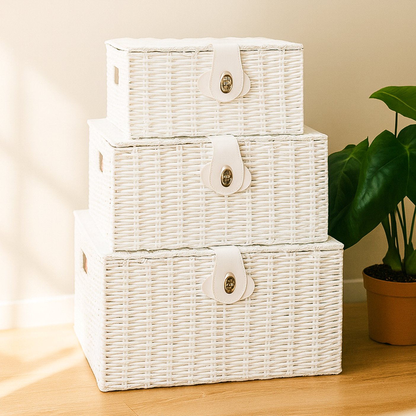 Wicker Storage Baskets