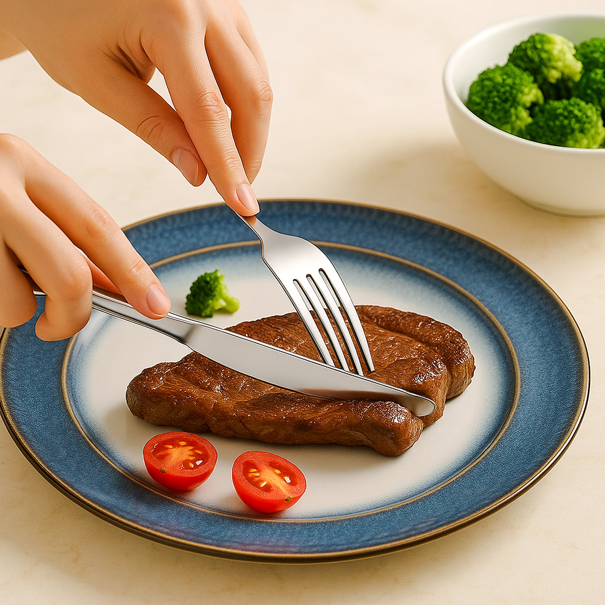 20 Pc Stainless Steel Cutlery Set