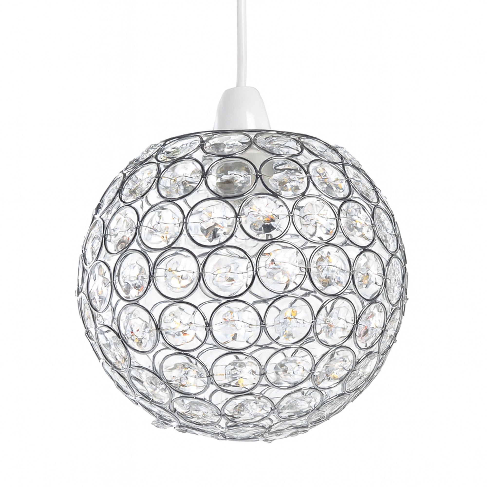 Acrylic Spherical Pendant Lampshade