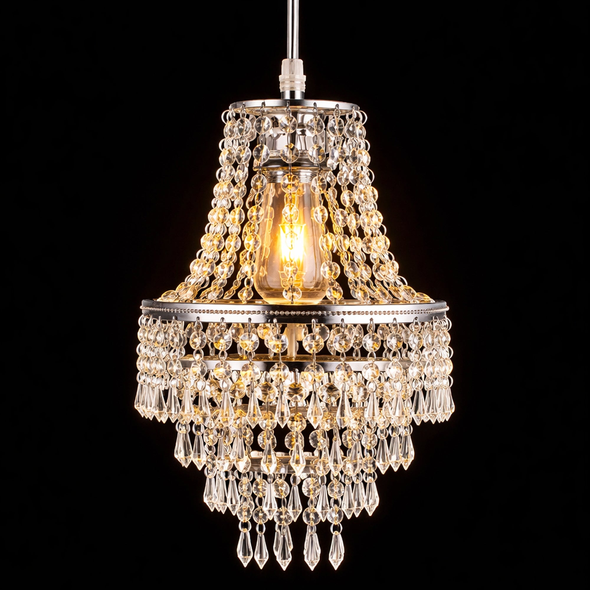 Acrylic Teardrop Pendant Lampshade