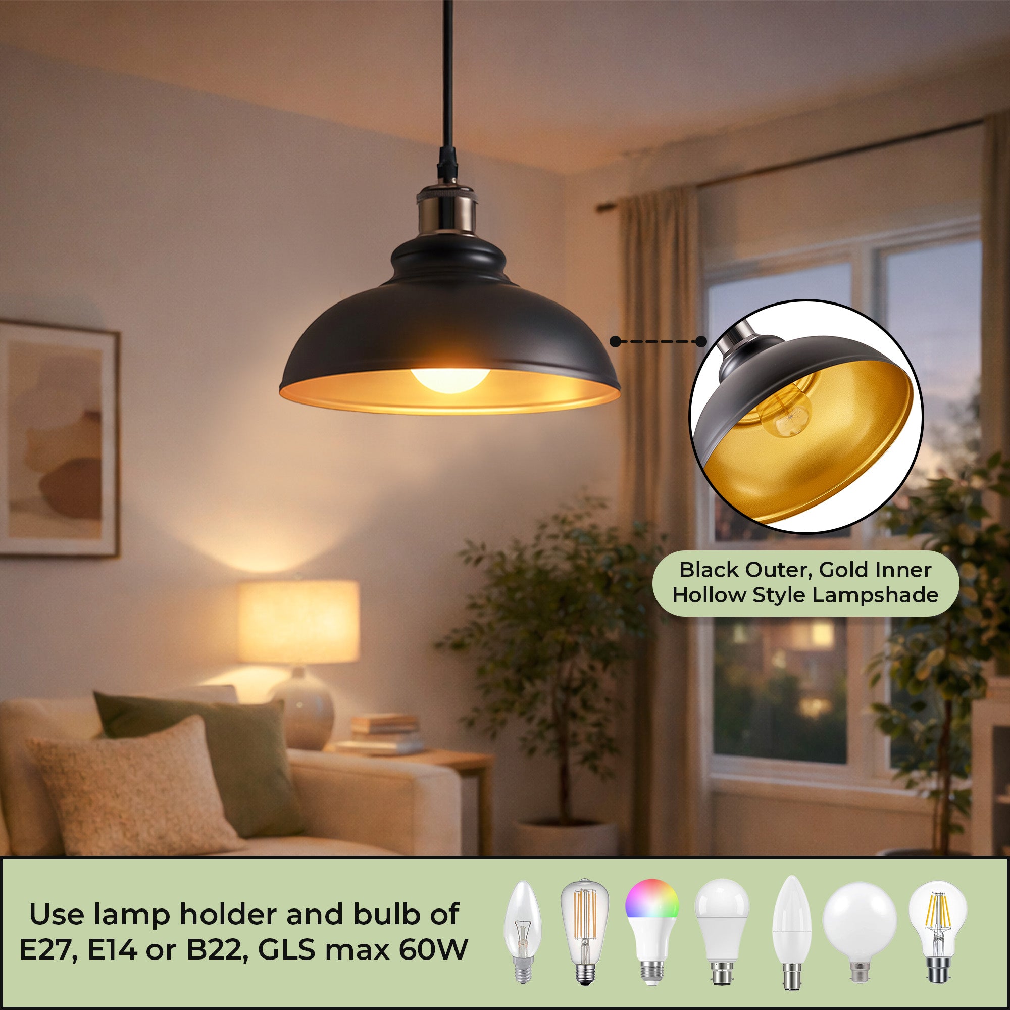 Decorative Metal Ceiling Pendant Lampshade