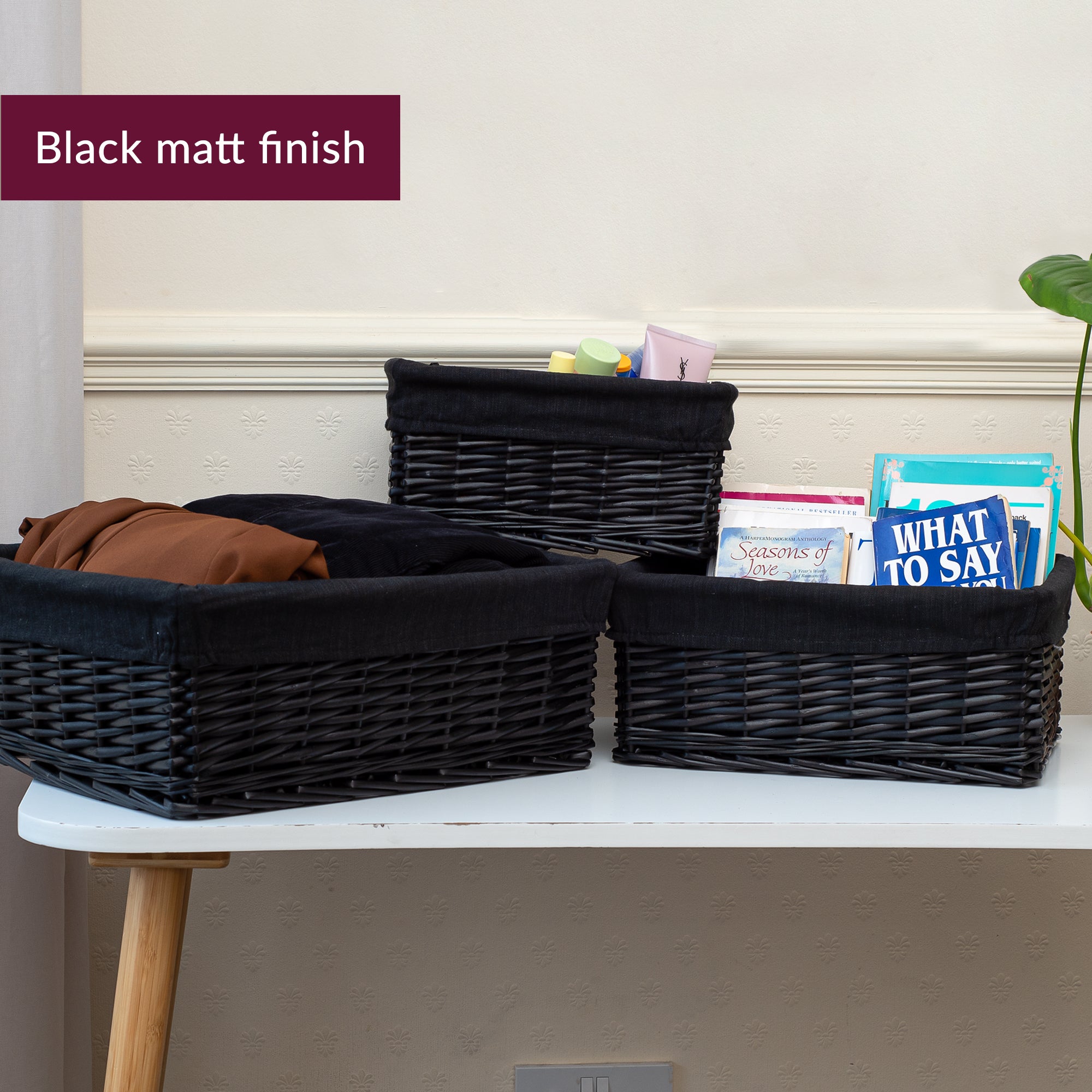 pc Wicker storage baskets wicker storage baskets