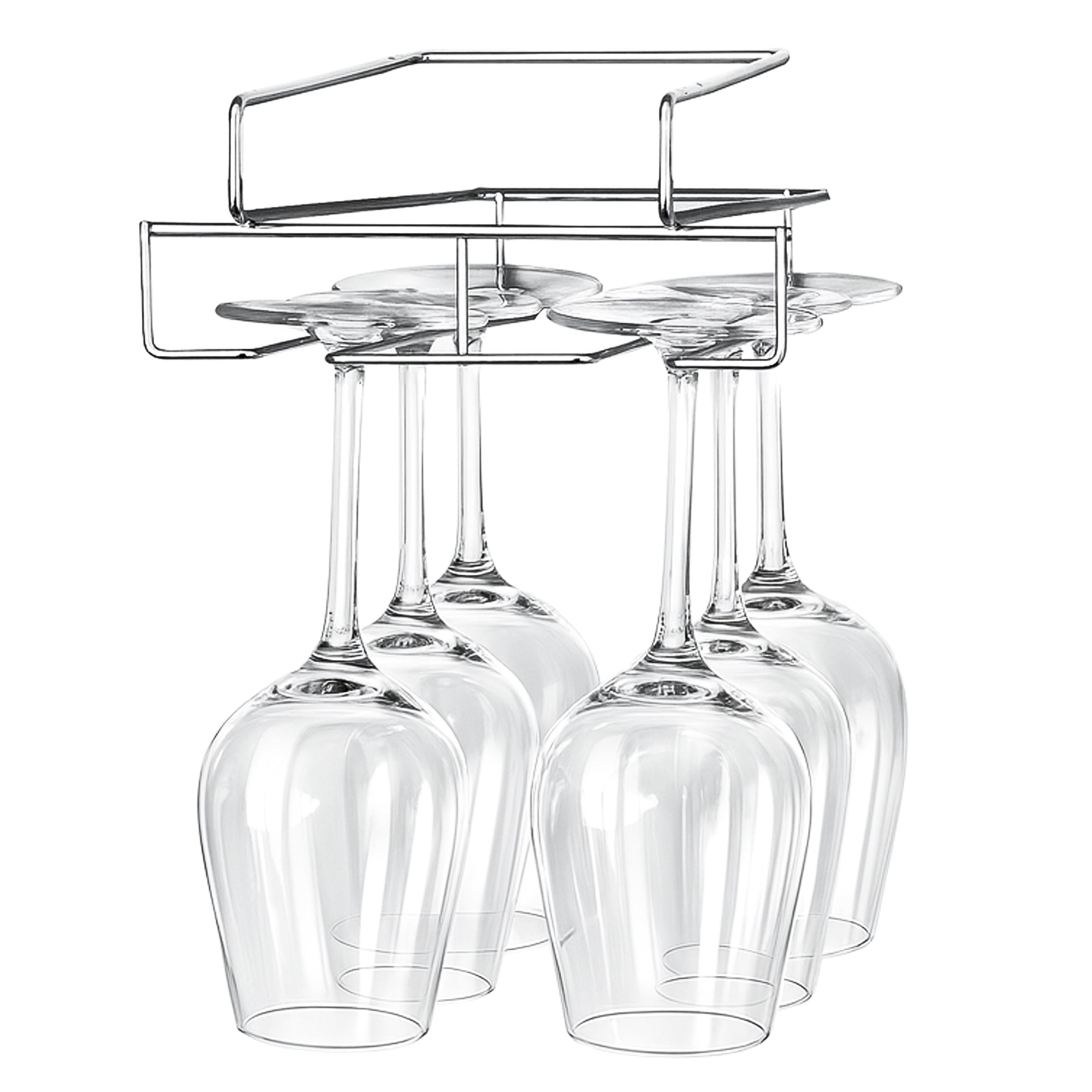 Under Cabinet Wine Glass Holder