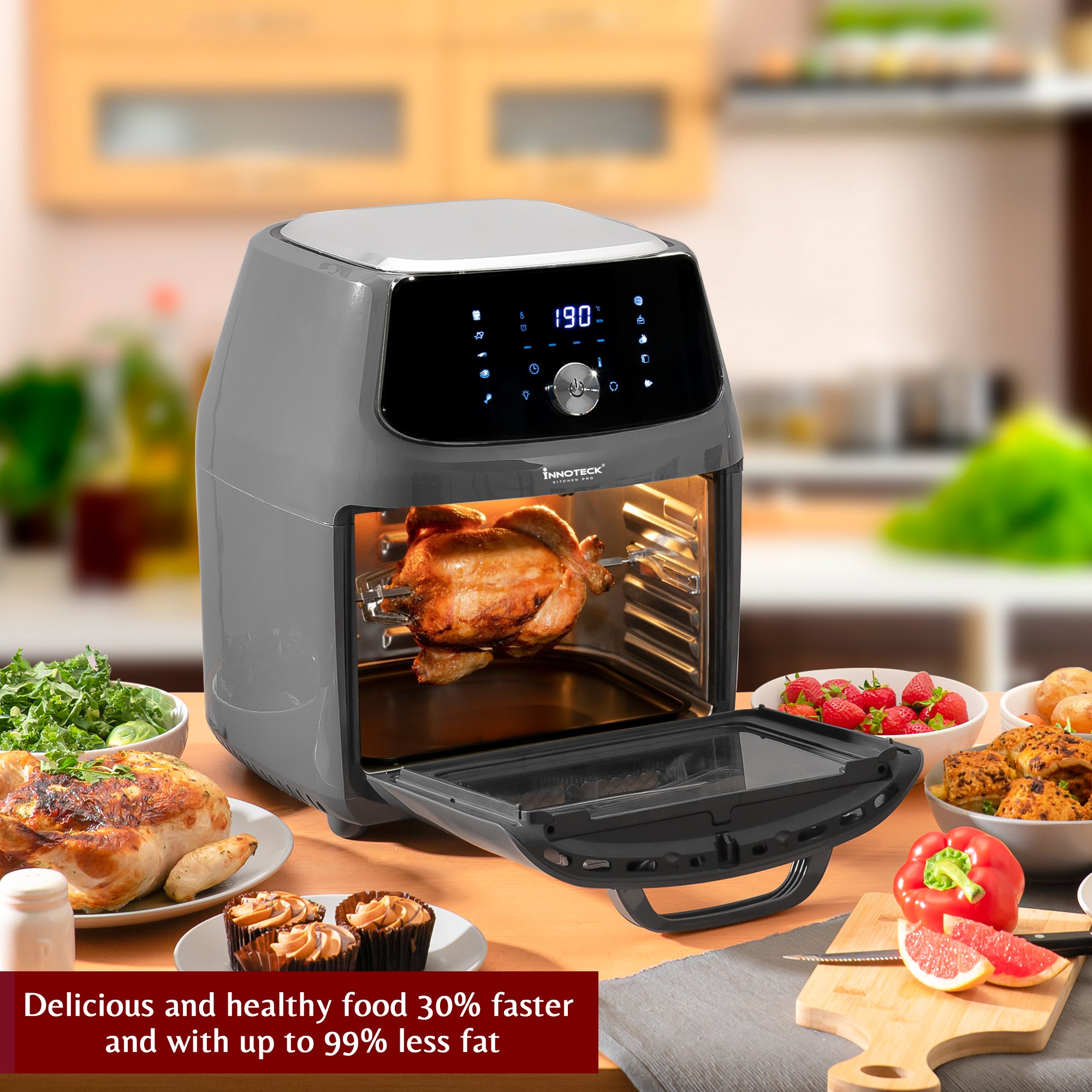 Recipe Taste Air Fryer Oven 16L Air Fryers For Healthy Cooking