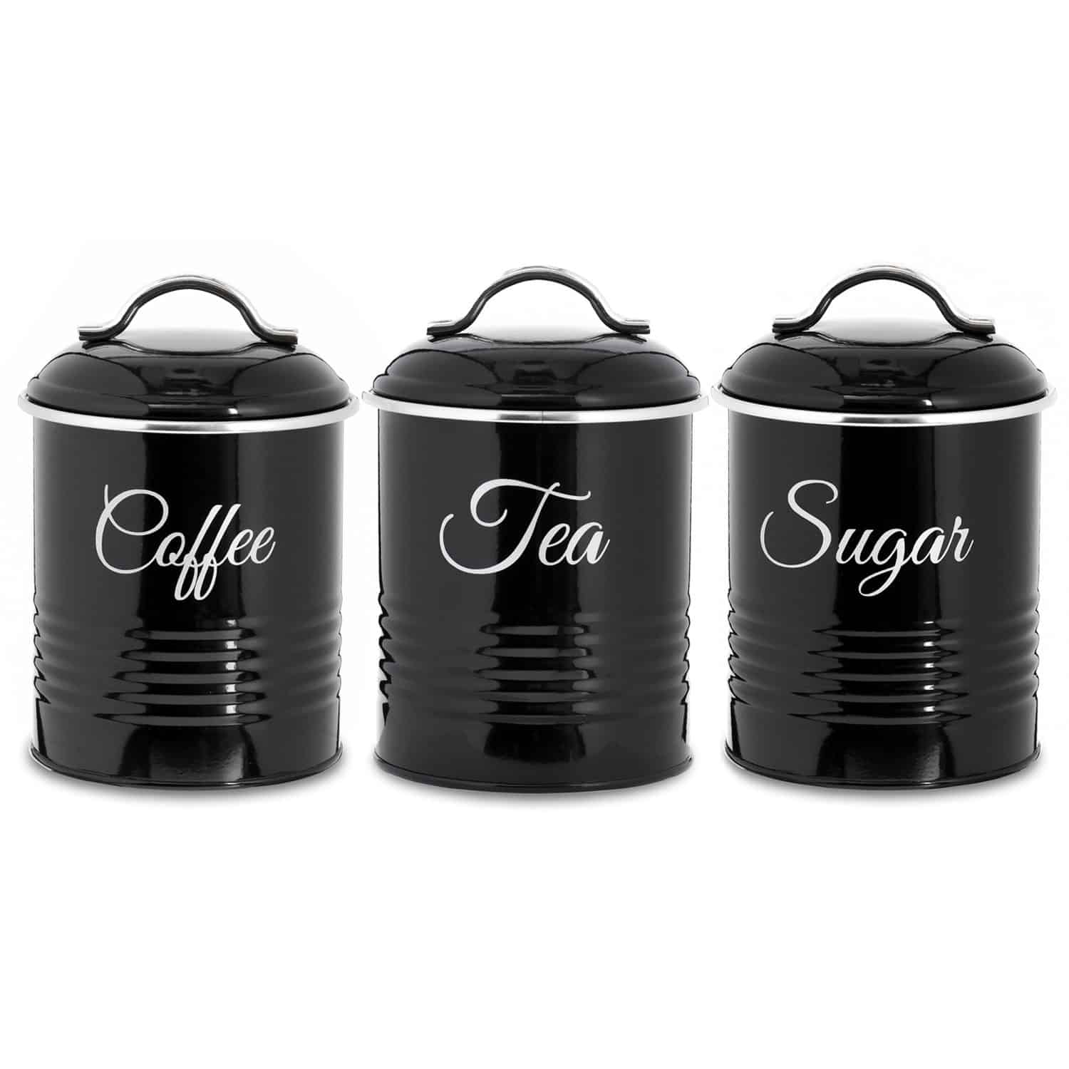 Pc Retro Kitchen Canister Set