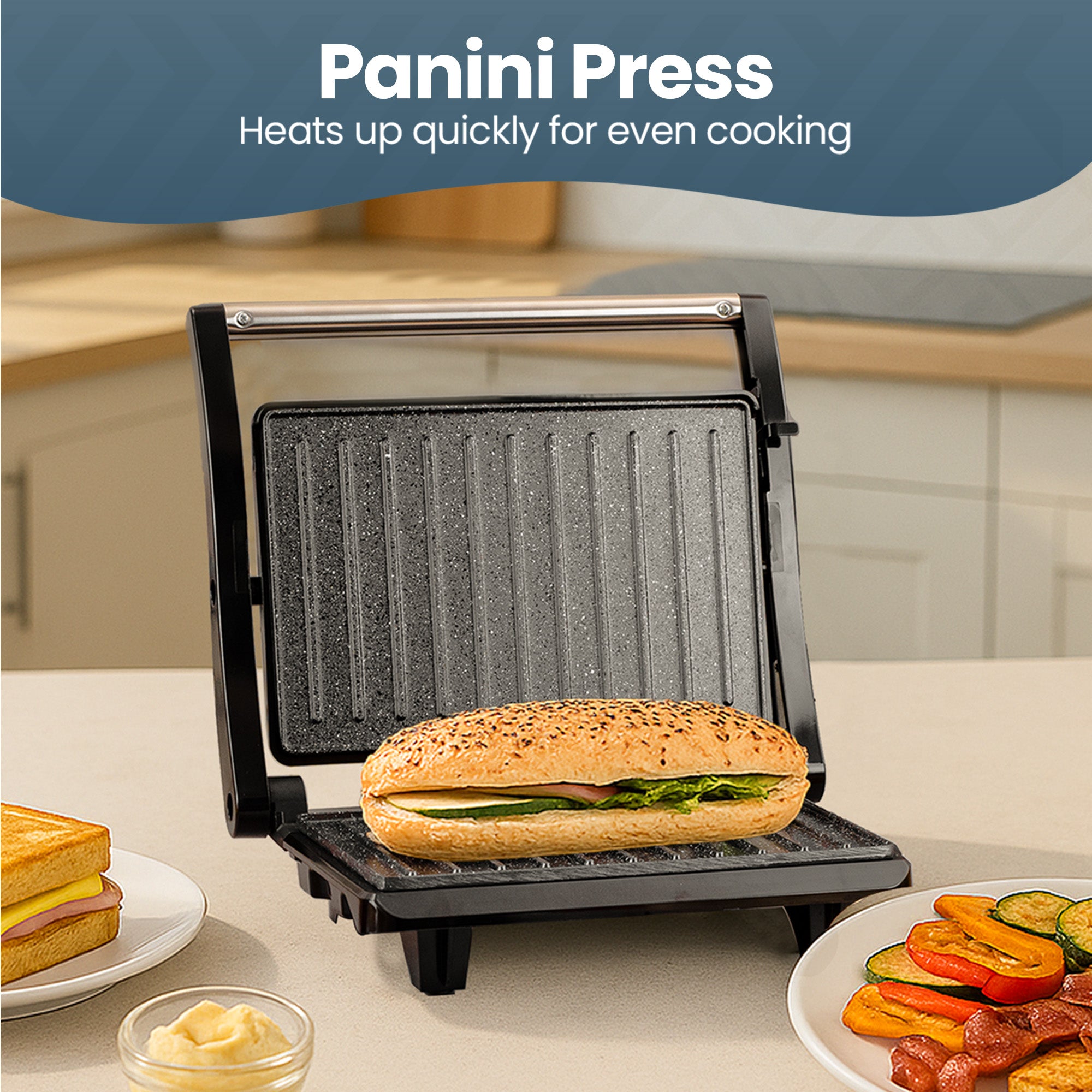 Panini Press and Health Grill