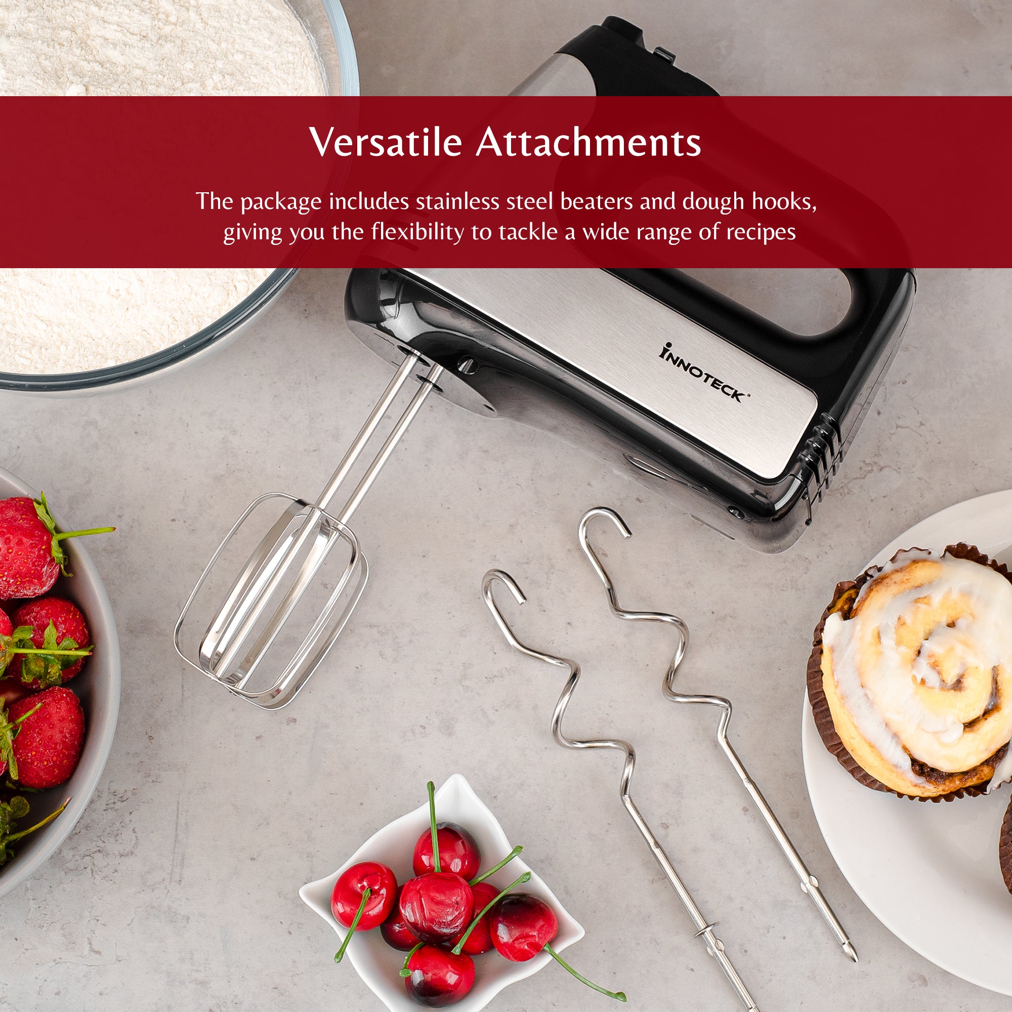 Electric Beater Ibell Hand Mixer Beater Blender Electric Cream