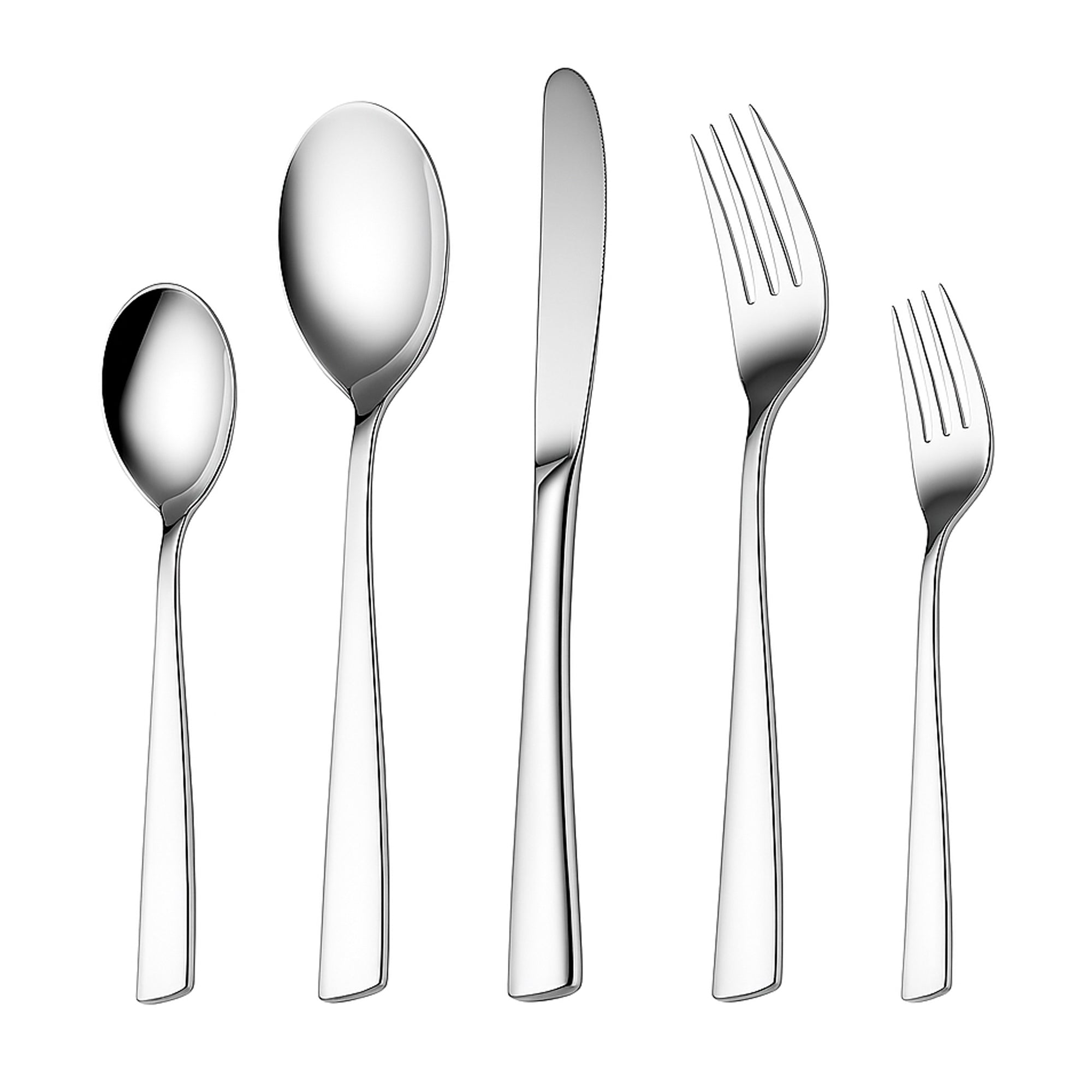 20 Pc Stainless Steel Cutlery Set – Durable & Dishwasher Safe