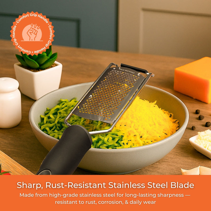 Stainless Steel Fine Grater rust-resistant blade
