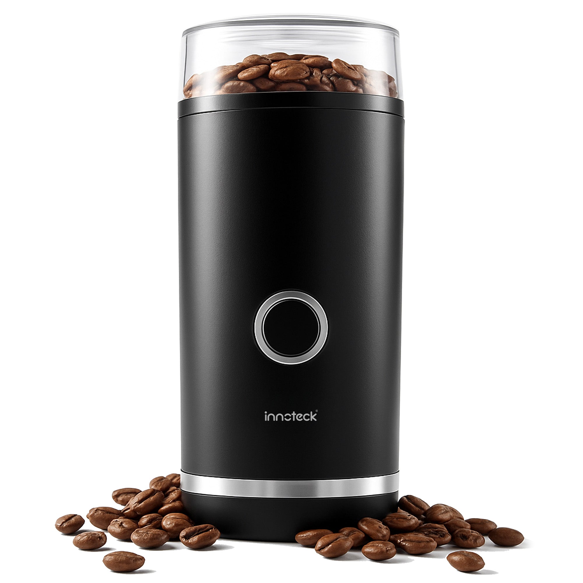Electric Coffee Grinder with Brush