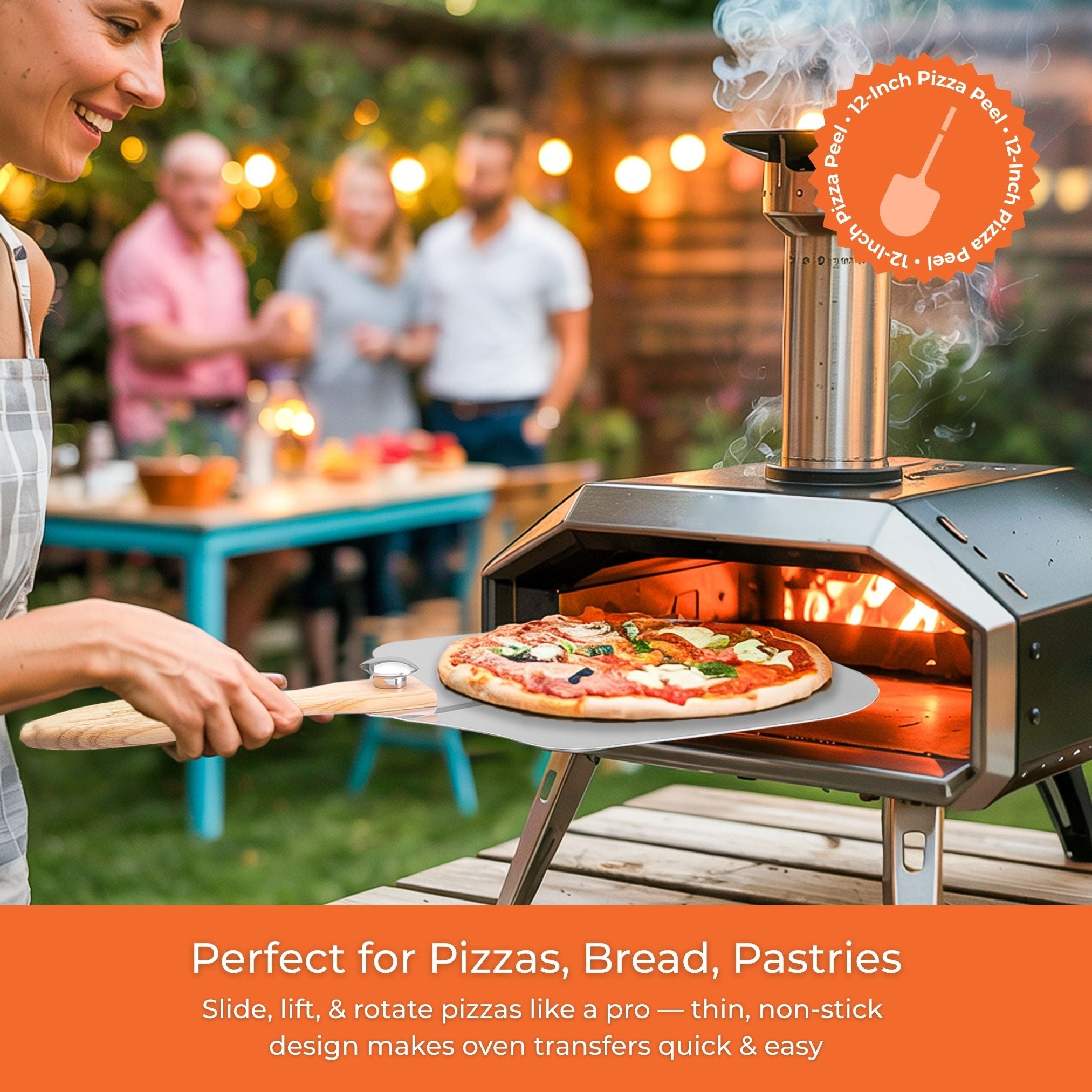 12 Inch Aluminium Pizza Peel