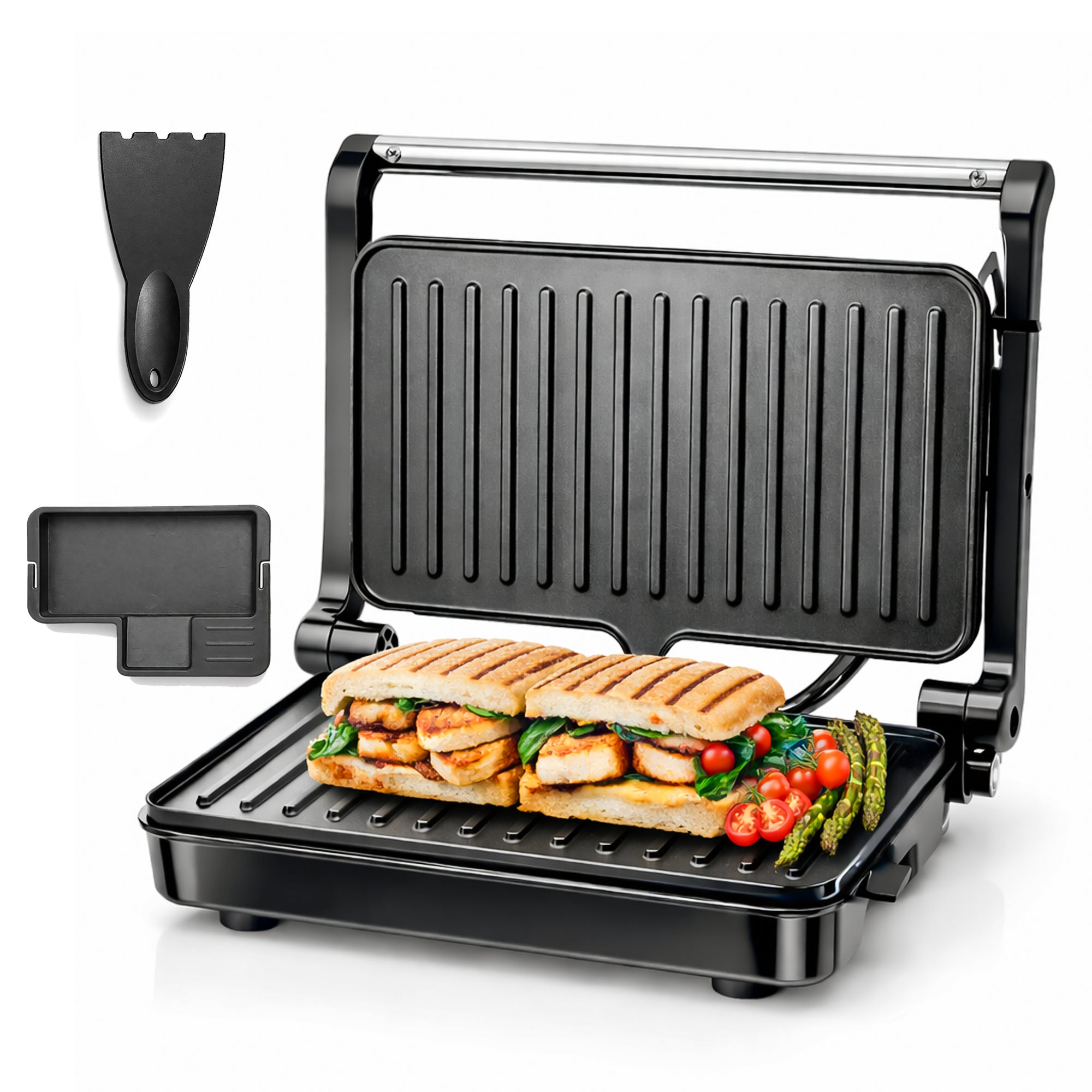 Electric Sandwich Maker & Panini Press Grill