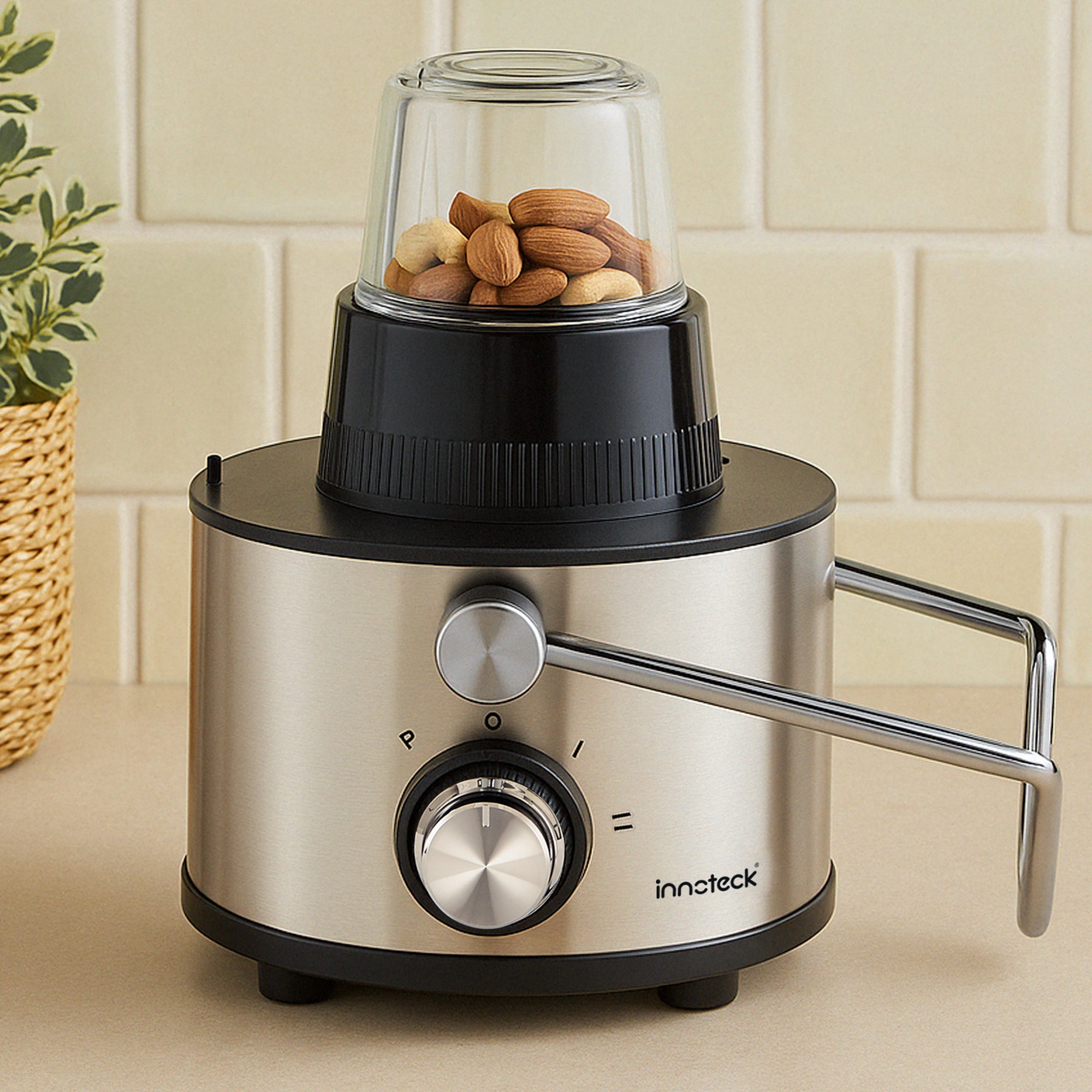 Grinder Base for Innoteck 3-in-1 Juicer and Blender Set