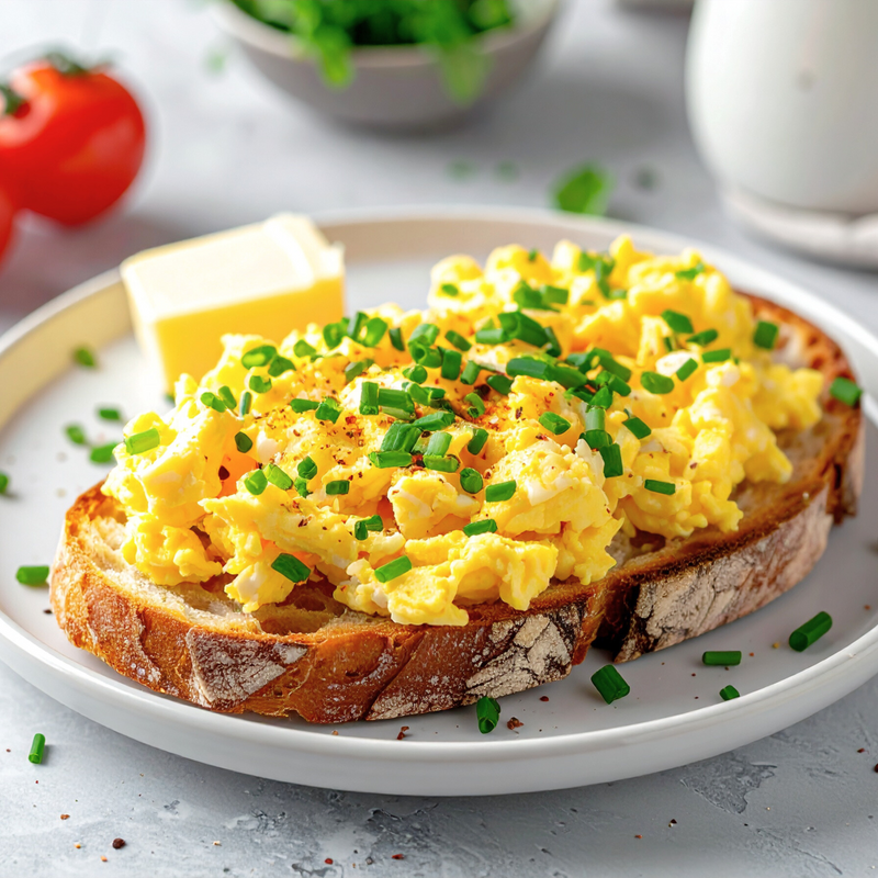 Fluffy Scrambled Eggs