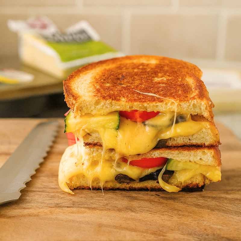 Grilled Veggie Toastie