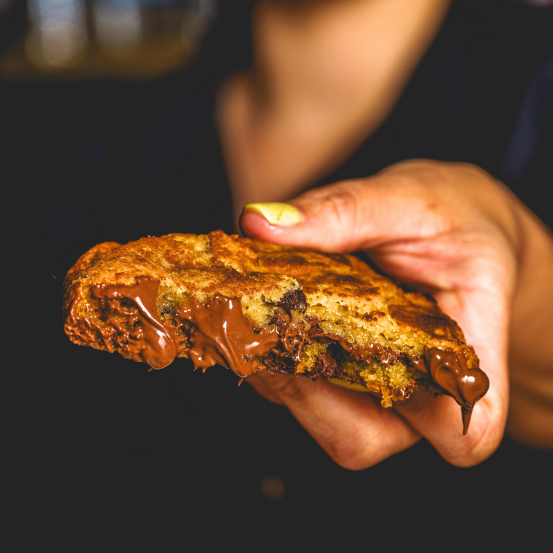 Sweet Nutella & Banana Toastie