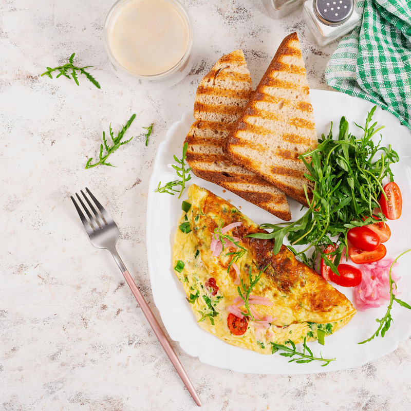 Onion & Herb Omelette