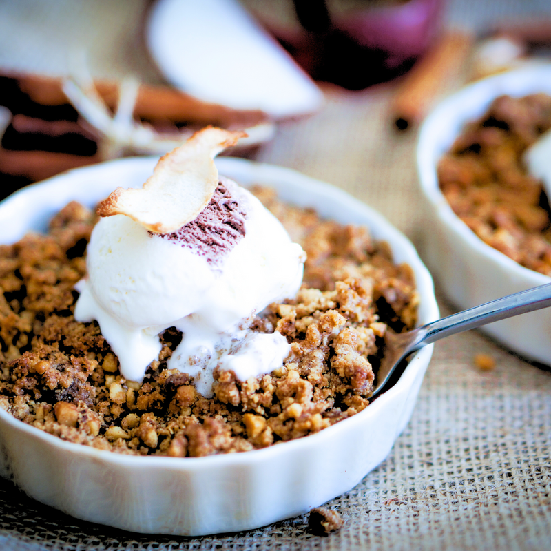 Nutty Dessert Crumble