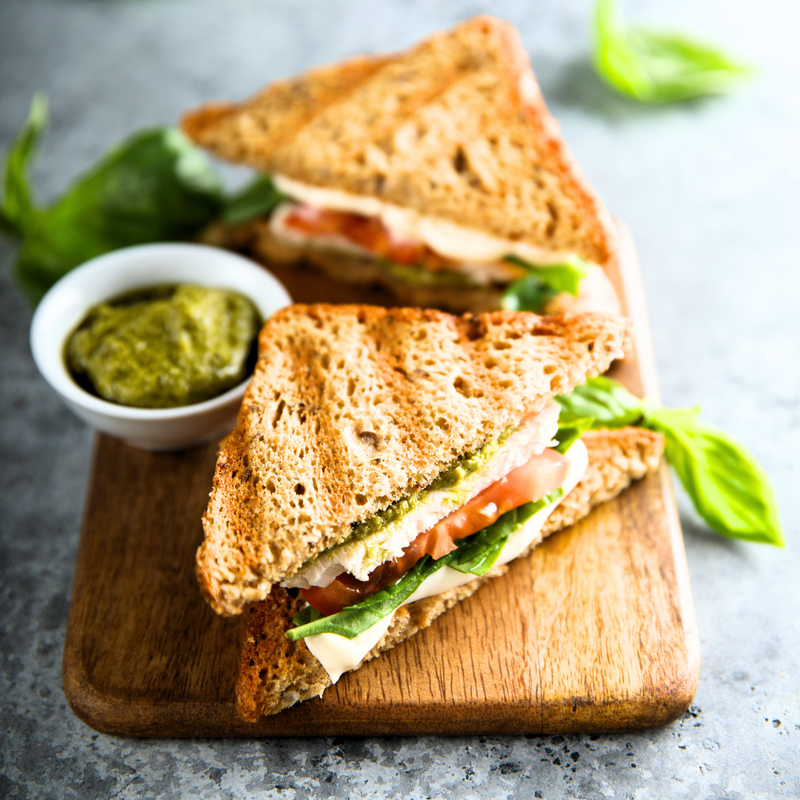 Veggie-Loaded Sandwich
